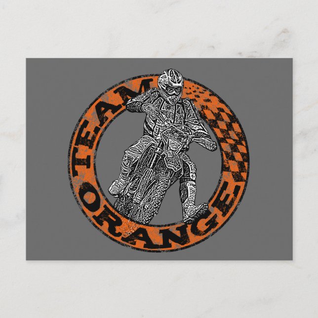 Motocross Postcard (Front)