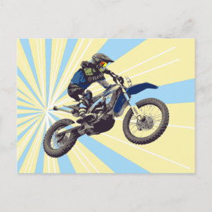 Motocross Postcard