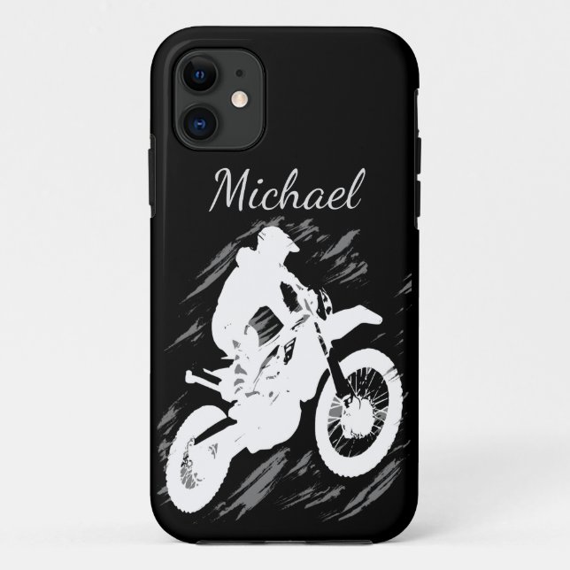 Motocross Quote Sport Motorcycle Racing  Customise Case-Mate iPhone Case (Back)