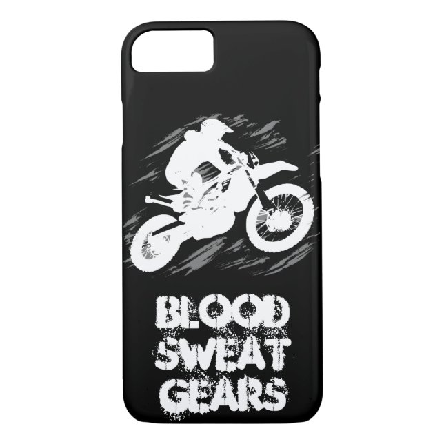 Motocross Quote Sport Motorcycle Racing Quote Case-Mate iPhone Case (Back)
