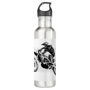 Motocross Racer Design 710 Ml Water Bottle
