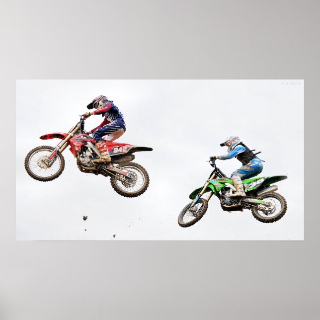 Motocross Racers Poster (Front)