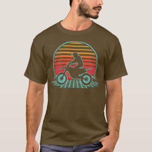 Motocross Retro Vintage 80s Dirt Bike Rider Gift T-Shirt