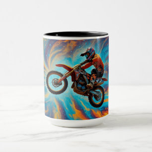 Motocross Rider and Dreamscape Mug