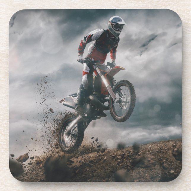 motocross rider coaster (Front)