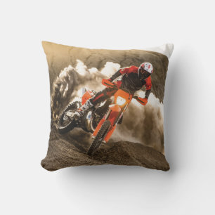 Motocross Rider Cushion