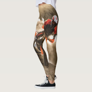 Motocross Rider Leggings