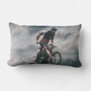 Motocross rider lumbar cushion