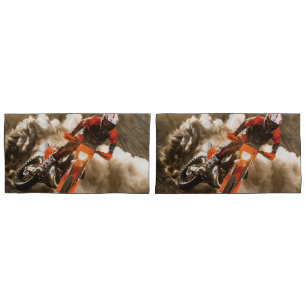 Motocross Rider Pillowcase