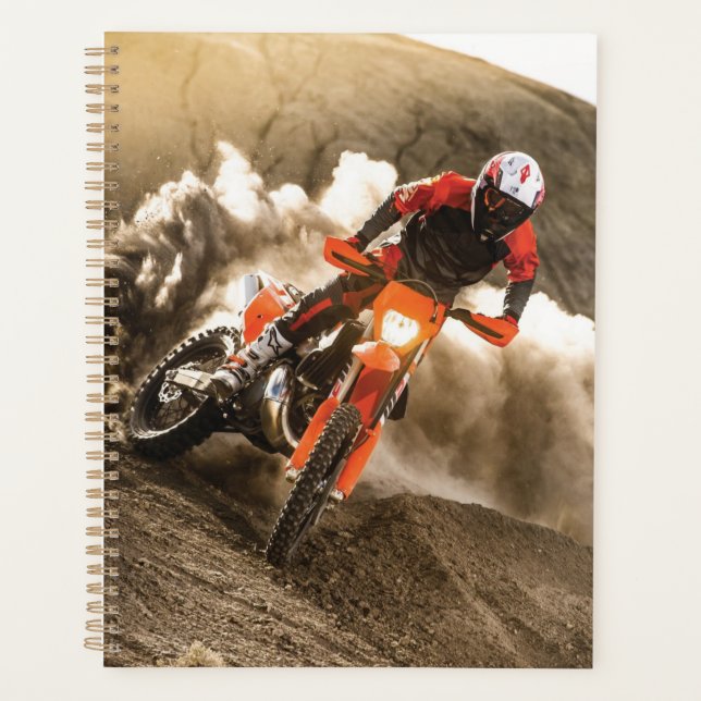 Motocross Rider Planner (Front)