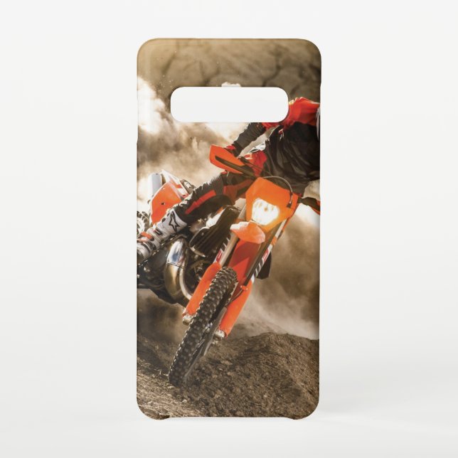 Motocross Rider Samsung Galaxy Case (Back)