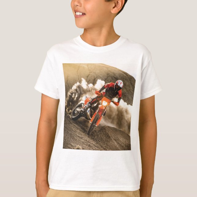 Motocross Rider T-Shirt (Front)