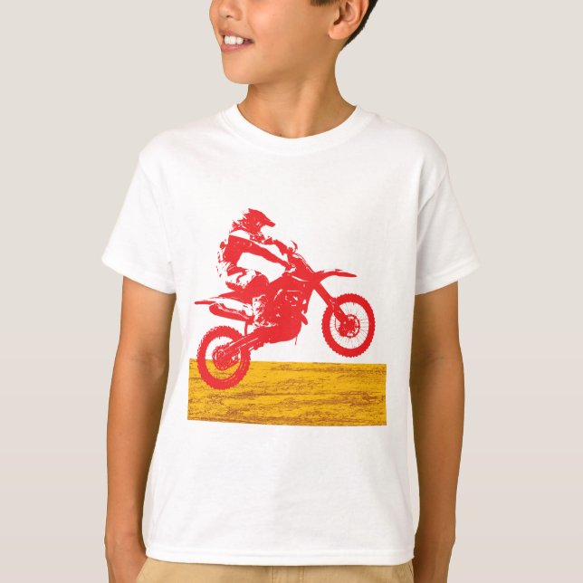 Motocross Rider T-Shirt (Front)
