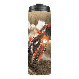 Motocross Rider Thermal Tumbler