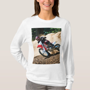 Motocross rider throw pillow T-Shirt