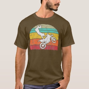 Motocross Rider Vintage Retro Dirt Bike Premium T-Shirt