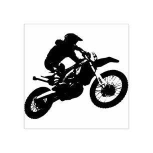 MOTOCROSS   RUBBER STAMP