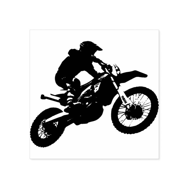 MOTOCROSS   RUBBER STAMP (Imprint)