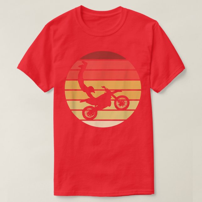 Motocross Seatgrab Retro Style Vintage1093 T-Shirt (Design Front)