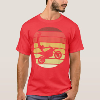 Motocross Seatgrab Retro Style Vintage1093 T-Shirt