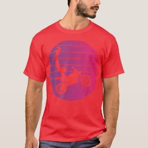 Motocross Seatgrab Retro Style Vintage 1086 T-Shirt
