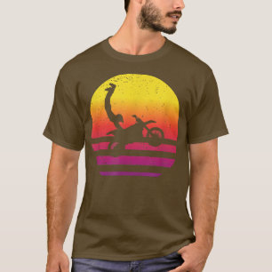Motocross Seatgrab Retro Style Vintage 1092 T-Shirt