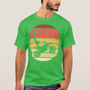 Motocross Seatgrab Retro Style Vintage 787 T-Shirt