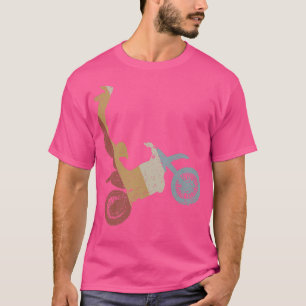Motocross Seatgrab Retro Style Vintage 792 T-Shirt