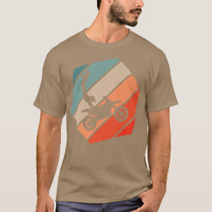Motocross Seatgrab Retro Style Vintage 793 T-Shirt