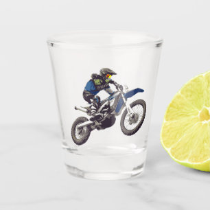 Motocross Shot Glass