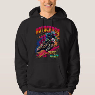 Motocross Supercross Race Dirt Bike Racing Dirt Ne Hoodie