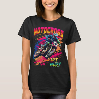 Motocross Supercross Race Dirt Bike Racing Dirt Ne T-Shirt