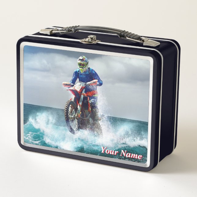 Motocross Surfing 1 Lunch Box (Front)