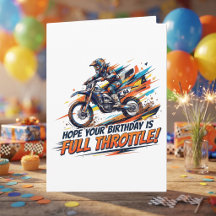 Motocross Themed Birthday for Him