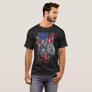Motocross USA Gradients T-Shirt