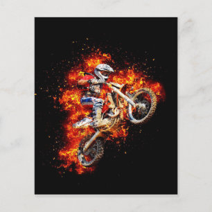Motocross Wall Art  Flyer