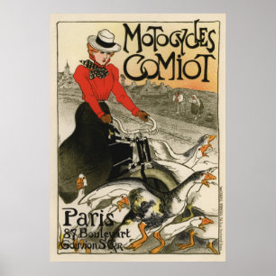Motocycles Comiot Poster