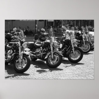 Motocycles Poster