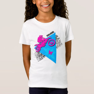 MotoGirl Girl's Fitted Babydoll T-Shirt