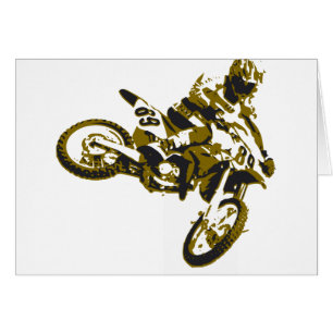 motor bike cross-country race