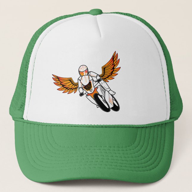 Motor Bike Design  Trucker Hat (Front)