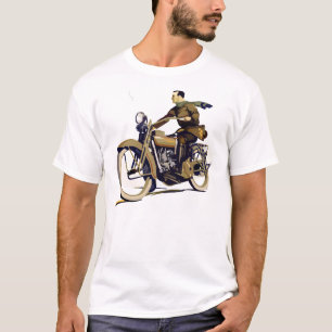 Motor Bike Vintage tee Hikingduck