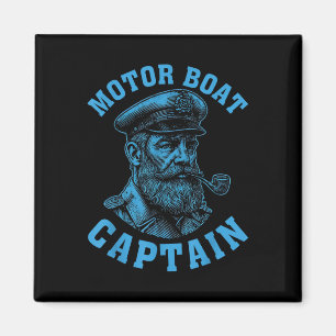 Motor Boat Captain _1 Magnet