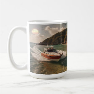 Motor Boat Coffee Mug