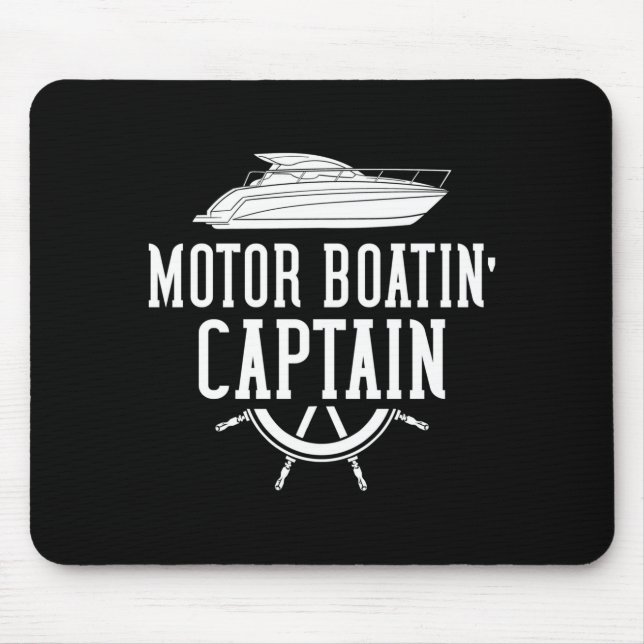 Motor boating motorboat speed boat performance  mouse mat (Front)