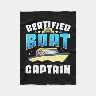 Motor boats captain speed boat owner motorboat fleece blanket
