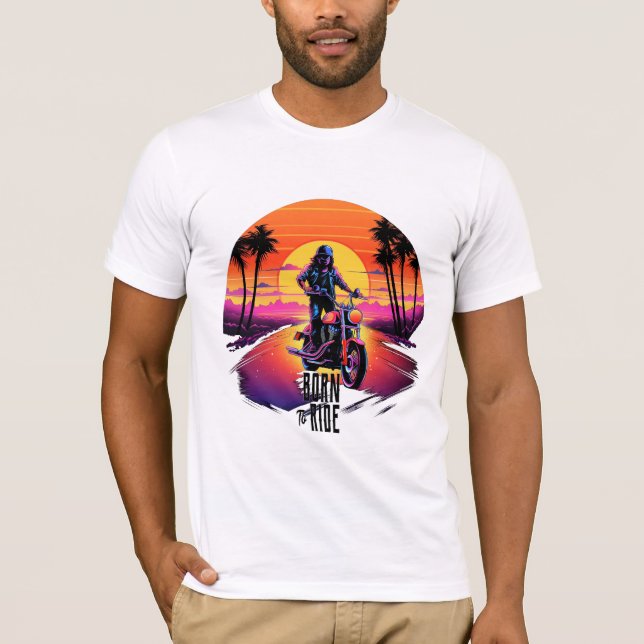 Motor Born to Ride T-shirt (Front)