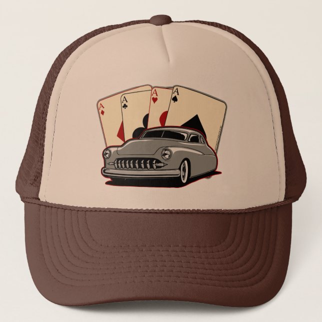 Motor City Lead Sled Trucker Hat (Front)