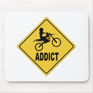 Motor cross mouse mat