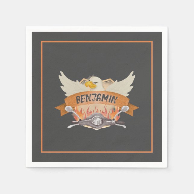 Motor-Cycle Napkin (Front)